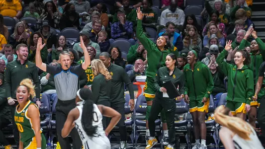 Bench celebrates against West Virginia