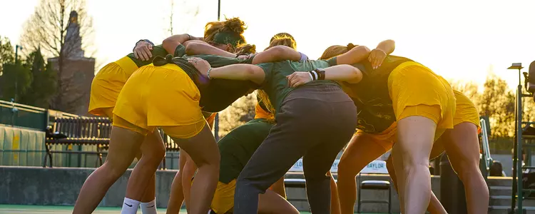 WT Team Huddle vs. OSU