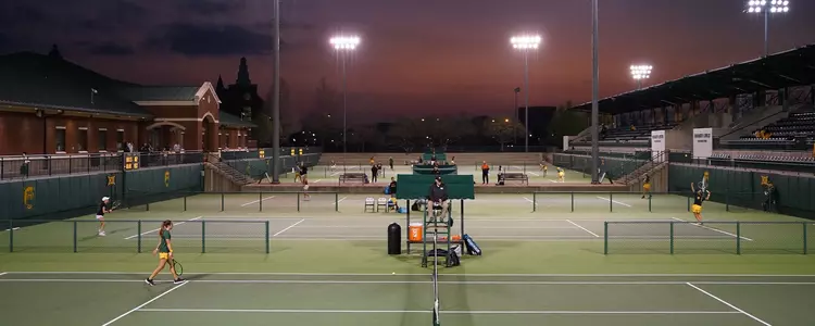 Hurd Tennis Center at Sunset
