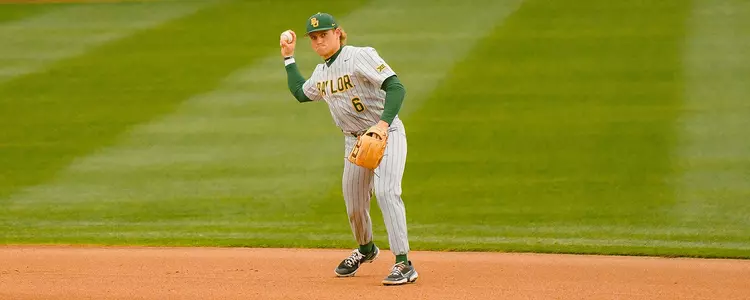 Cole Posey fields a ground ball at OSU 2023