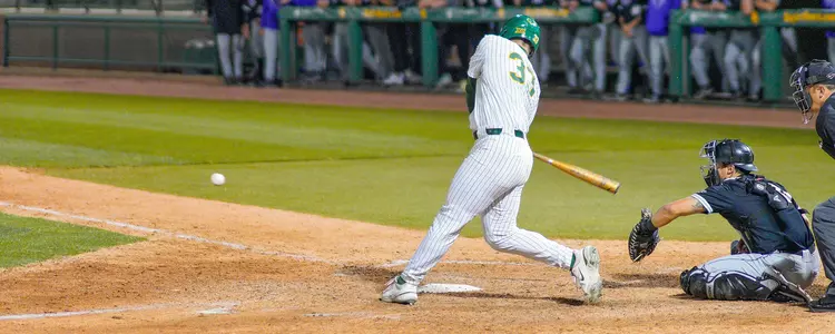 Walker Polk hits a home run against ACU in 2023