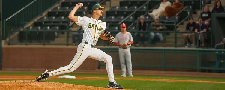 Blake Helton pitches against YSU in 2023
