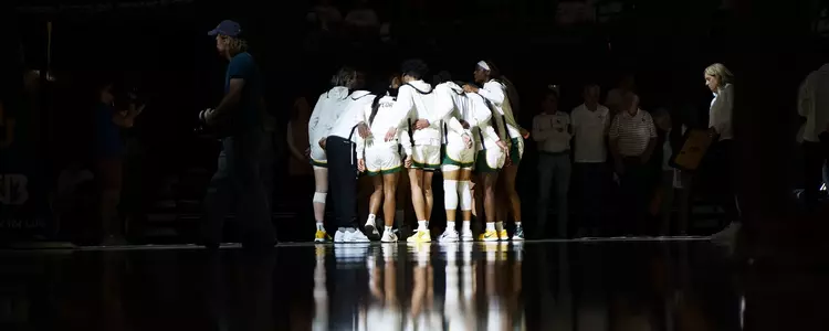 Baylor WBB Huddle vs. WVU