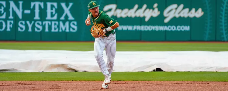 Kolby Branch fielding a ground ball in 2023