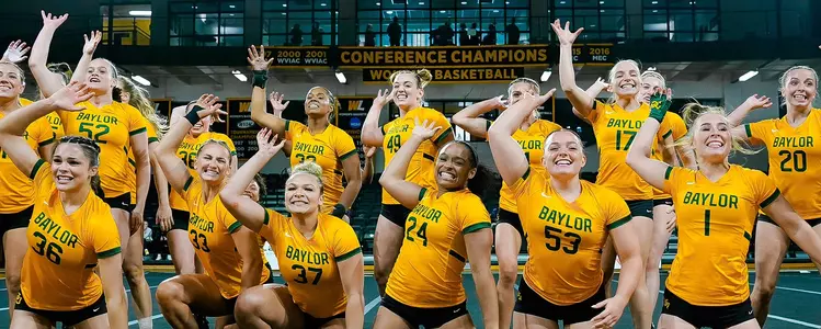 BU A&T sic 'em at the end of team event against Fairmont State