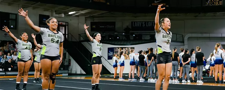 Compulsory tumbling against Quinnipiac in the Semifinals