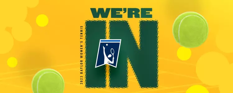 2023 NCAA Women's Tennis Graphic - We're In