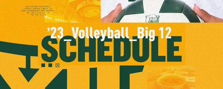2023 Big 12 Volleyball Schedule Release