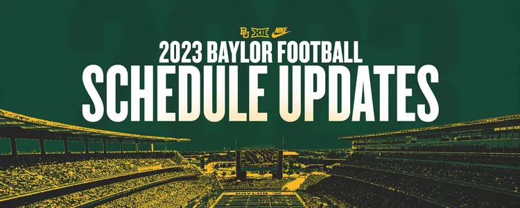 2023 Football Schedule Update