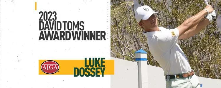 Luke Dossey David Toms Award Header