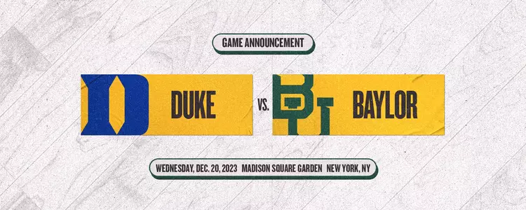 Baylor Versus Duke Web Header