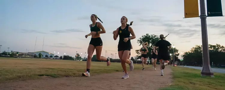 Anna Garner in 2023 XC practice