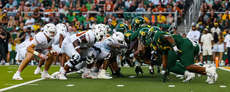Baylor Football against No. 3 Texas
