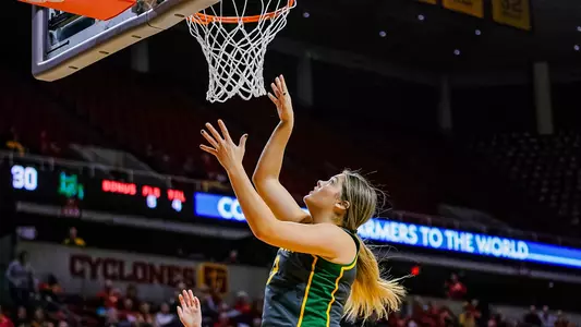 Madison Bartley against Iowa State