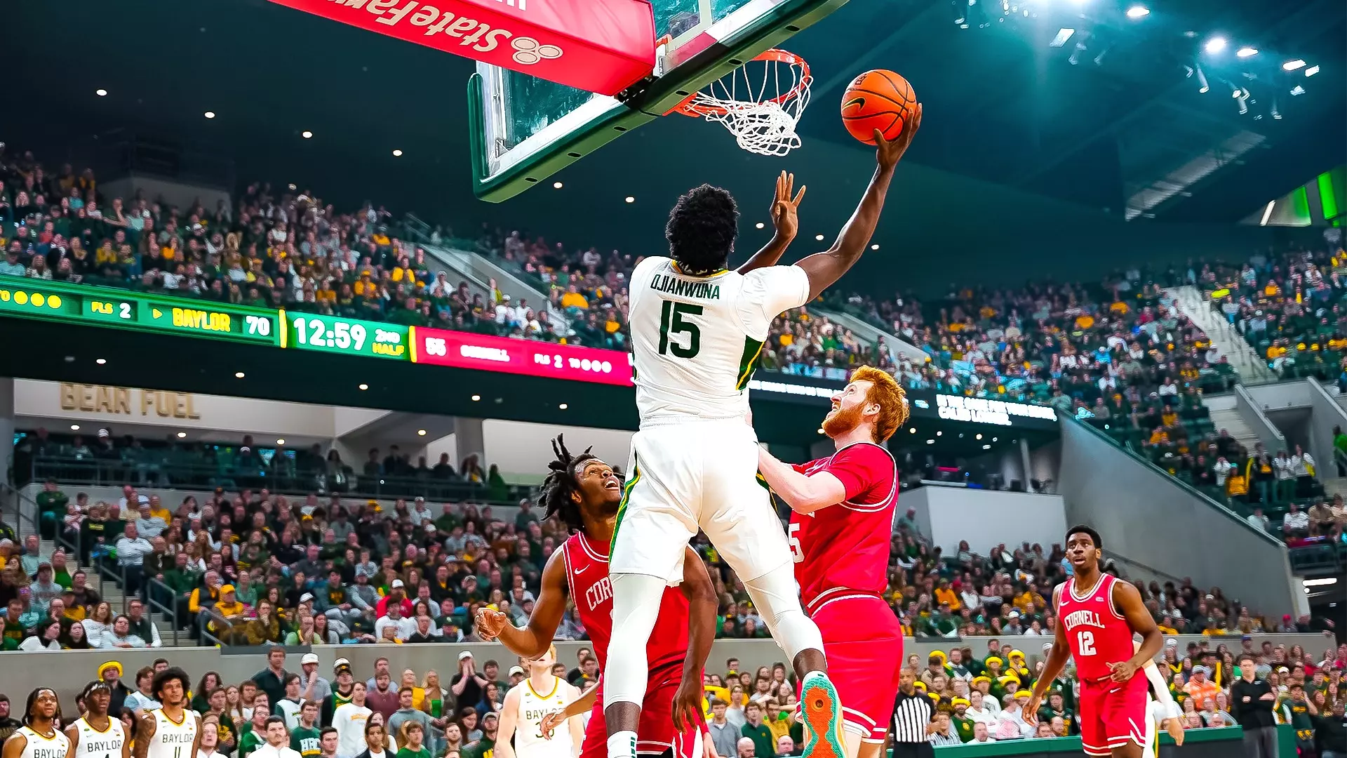 Inaugural Game - Josh Ojianwuna layup