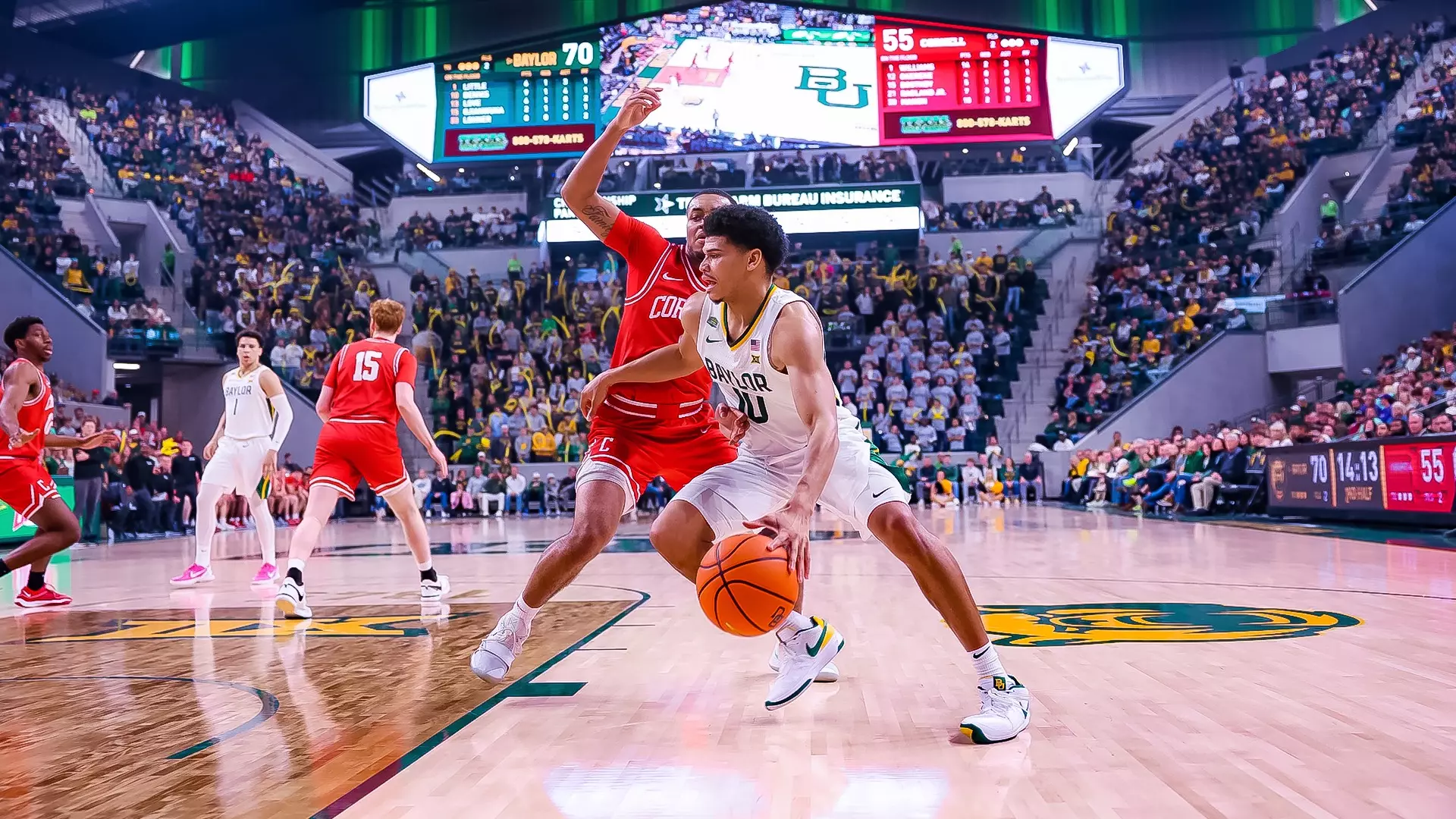 Inaugural Game - RayJ Dennis drives