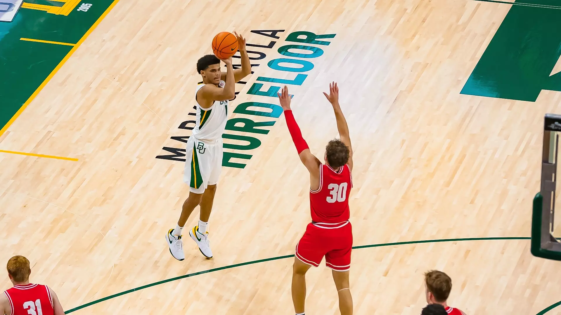 Inaugural Game - RayJ Dennis shoots