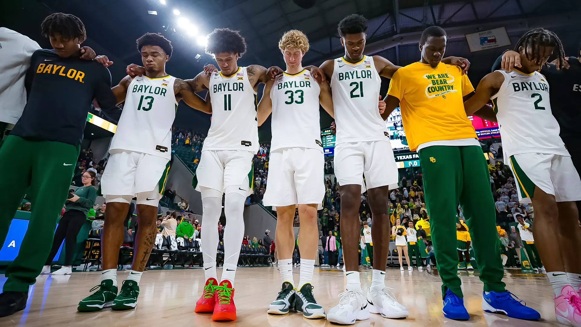Inaugural Game - Postgame prayer