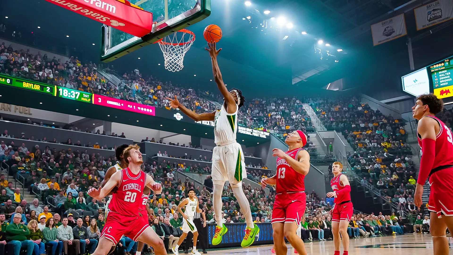 Inaugural Game - Ja'Kobe Walter for the layup