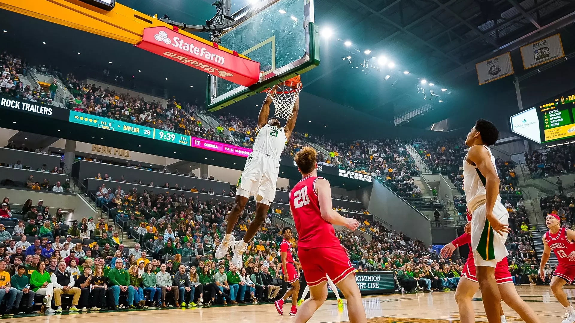 Inaugural Game - Yves Missi dunks