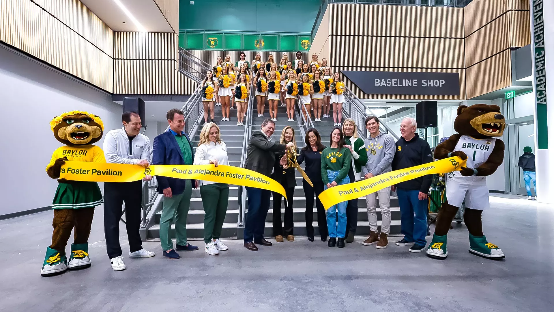 Ribbon Cutting - Foster Pavilion
