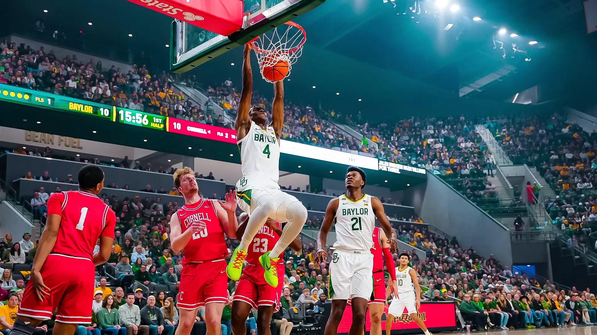 Inaugural Game - Ja'Kobe Walter dunks