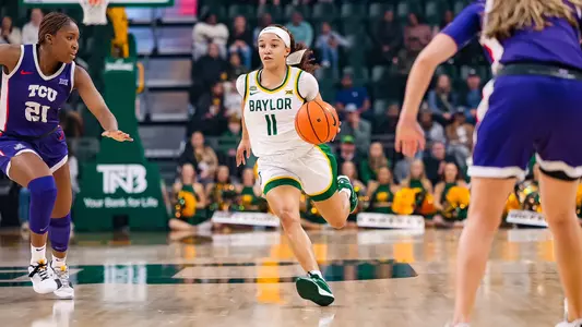 Inaugural Game - Jada Walker dribbles