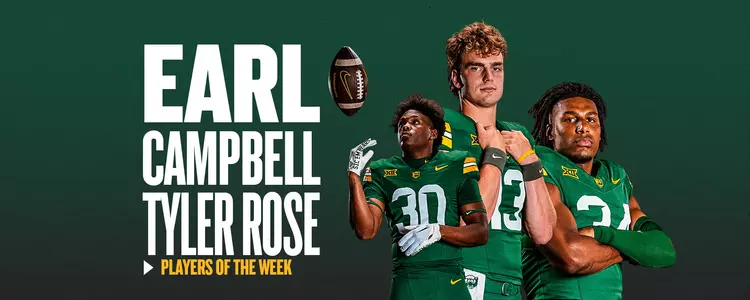 Earl Campbell Tyler Rose Week Eight Graphic