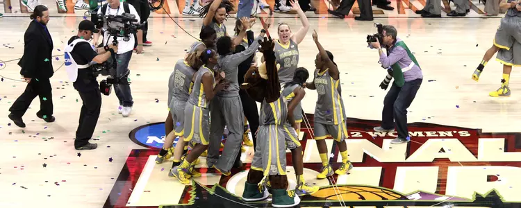 2012 WBB National Championship Celebration