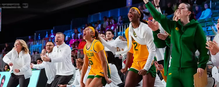WBB Celebrates vs Indiana