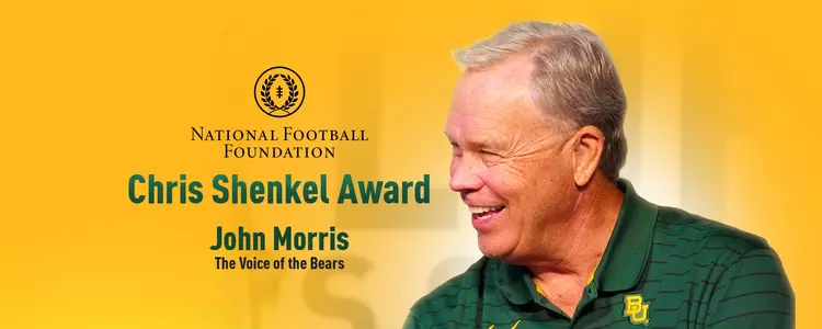 John Morris 2024 NFF Chris Schenkel Award