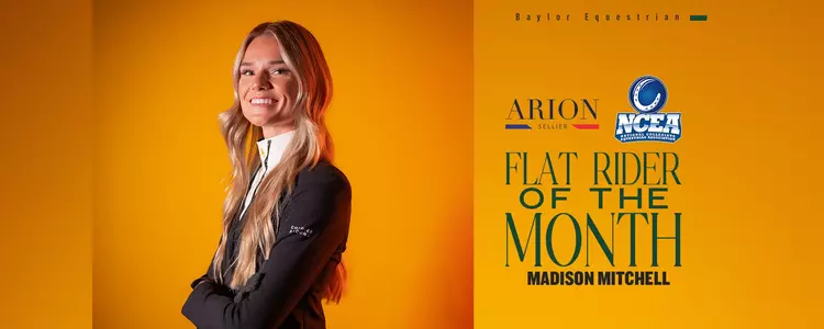 Madison Mitchell NCEA Flat Rider of the Month