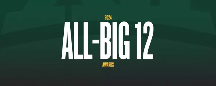 2024 All-Big 12 Football Awards graphic web header