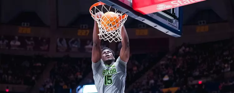 Josh Ojianwuna dunks on West Virginia