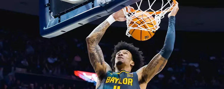 Jalen Bridges dunk at BYU