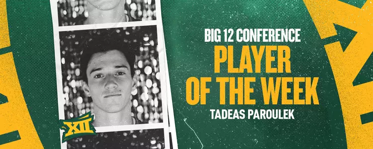 Teddy Paroulek Big 12 Player of the Week - 2-6-24