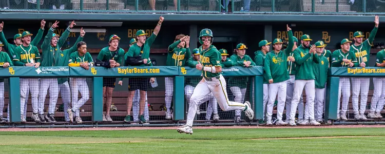 Ty Johnson scores a run against Texas Tech 2024