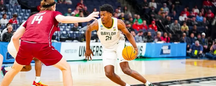 Yves Missi looks to run the floor against Colgate