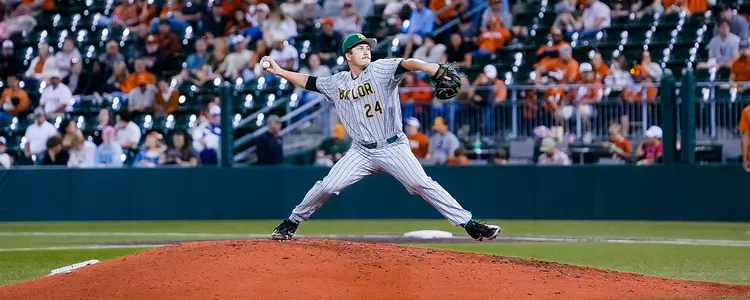 Mason Marriott pitching at Texas 2024