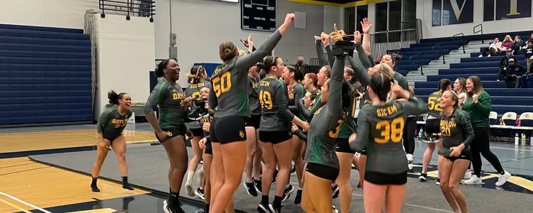 A&T celebrates a 280 final score against Augustana