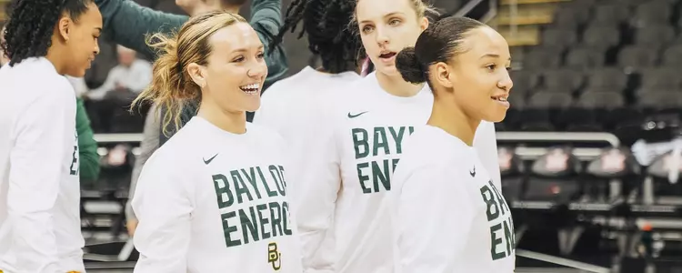 Jana Van Gytenbeek and Jada Walker Pregame Warmups