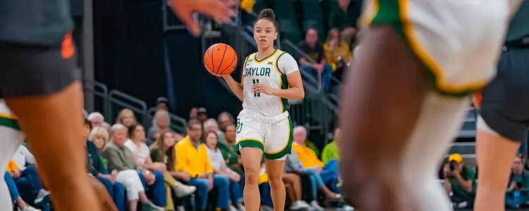Jada Walker driving offense against Oklahoma State