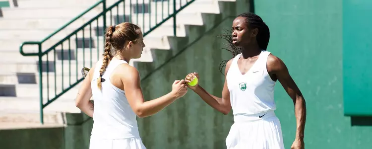 Zuzanna Kubacha and Sierra Berry Fist Bump