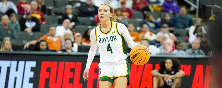 Jana Van Gytenbeek against Texas Tech