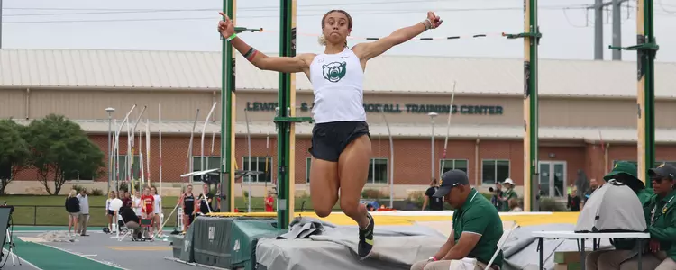 Alexis Brown long jump facility and program record