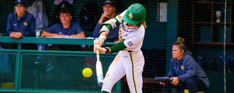 Presleigh Pilon hitting against UCF