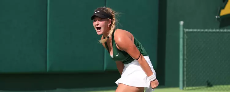 Liubov Kostenko yelling vs Iowa State