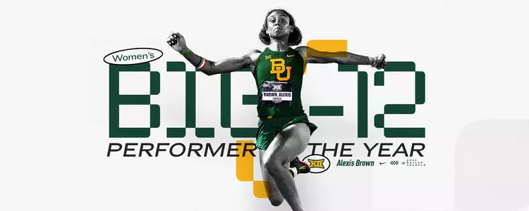 Alexis Brown 2024 Big 12 Outdoor Women's Performer of the Year