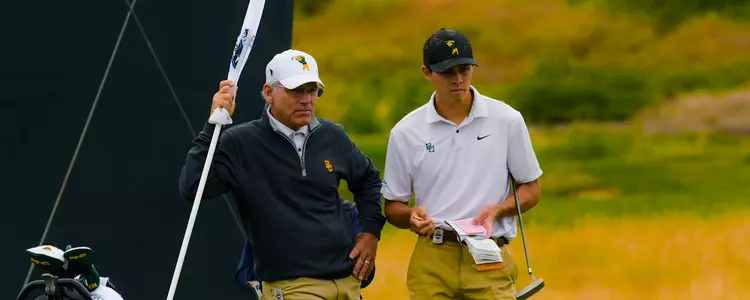 Johnny and McGraw at the NCAA Championship