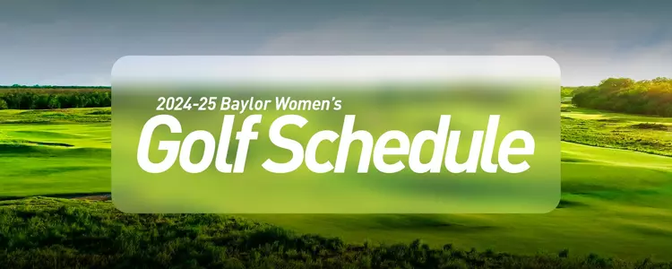 2024-25 Women's Golf Schedule